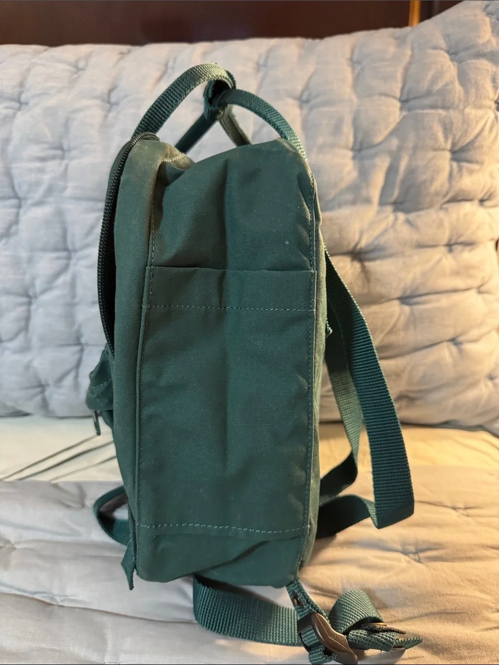 Kånken Mini Backpack in Dark Green